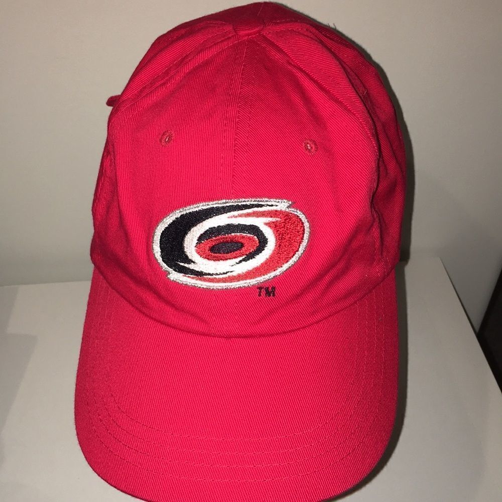 Red Dodge Ram Carolina Hurricanes Hockey Baseball Cap Hat